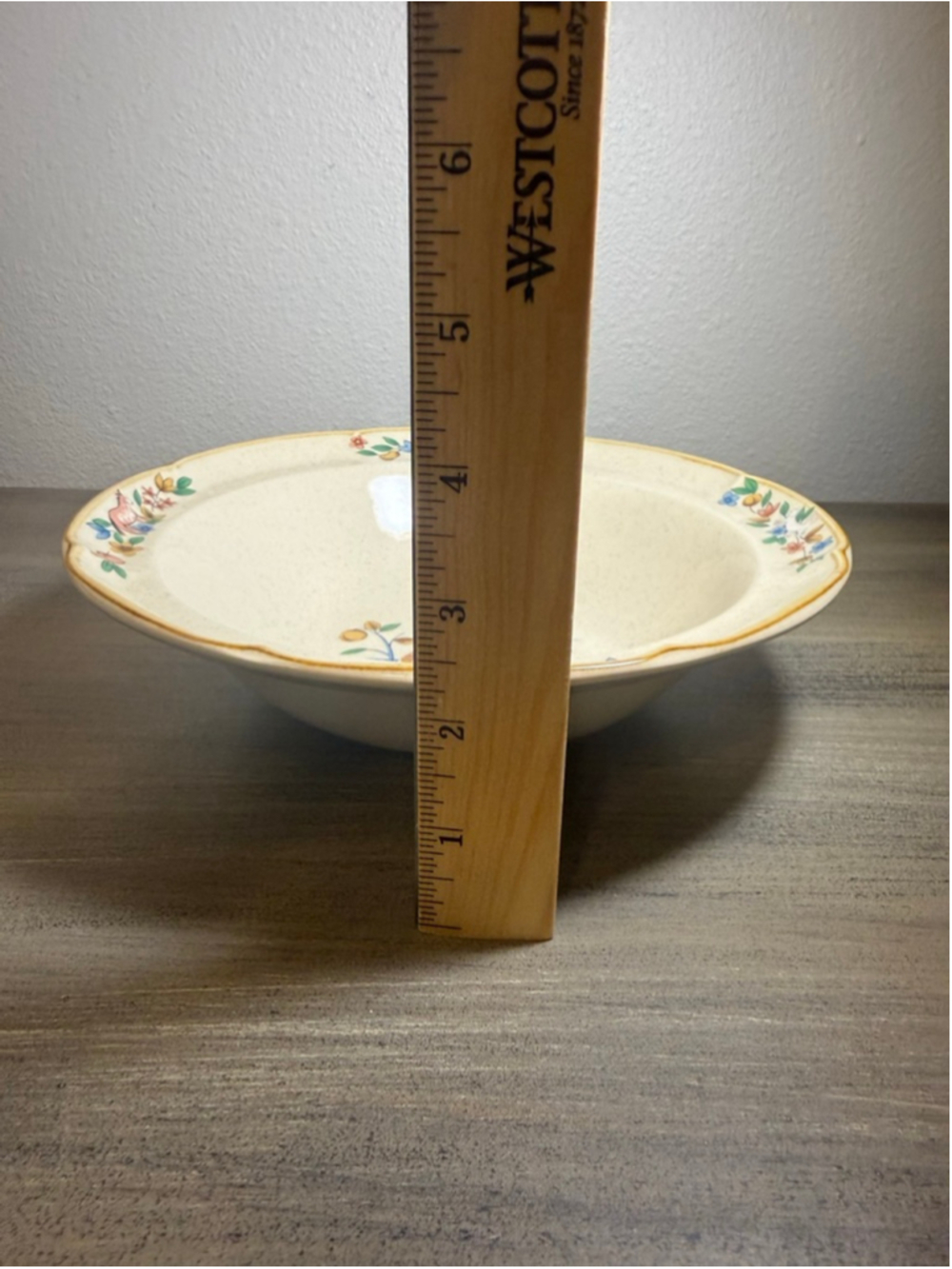 Vintage International Heartland Stoneware 9 Inch Serving Bowl Japan Cottagecore - Picture 7 of 8